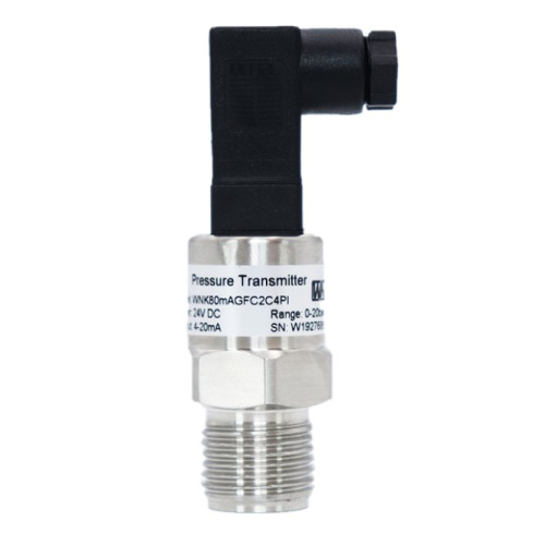 Преобразователь давления WNK81MA-G-BX6-C4-2-PXGH, 6 bar, 4-20 мА, 24 VDC, G 1/2, mini Hirschmann